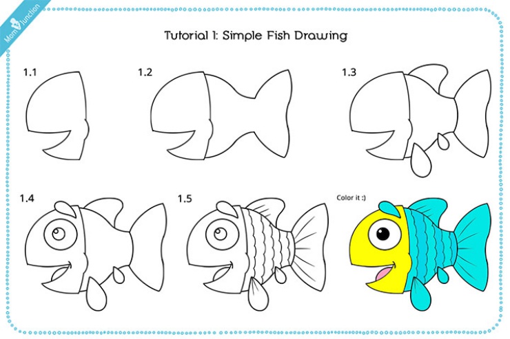 27 Cách Vẽ Con Cá Vàng Đơn Giản Có Thể Dạy Con Tại Nhà
