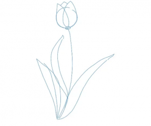cách vẽ bông hoa